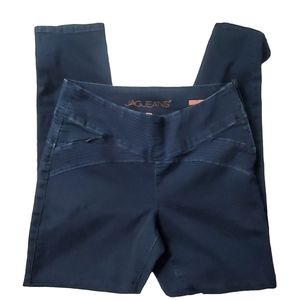 JAG Jeans Pull On Skinny High Rise Size 12 Dark Wash Denim Pants